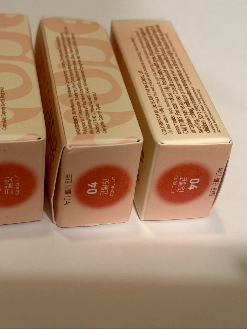 Colorgram nude blur